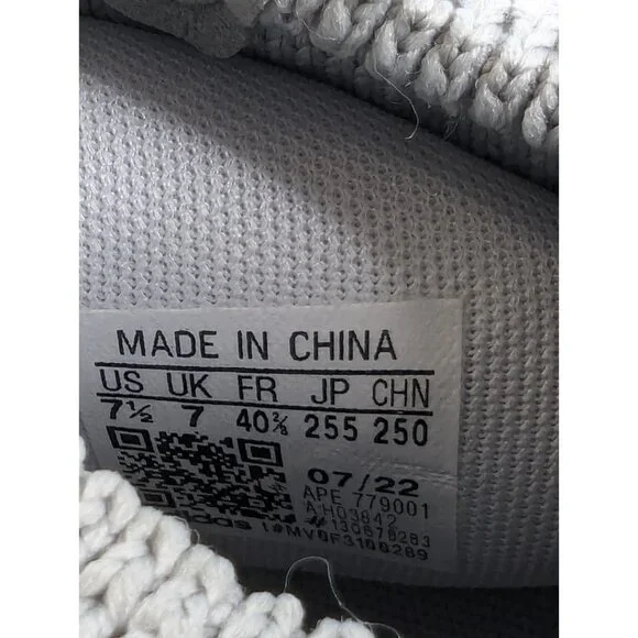 Adidas Trae Young 2.0 Basketball Shoes Grey White Men’s Size 7  -H03842 NEW - Picture 8 of 8